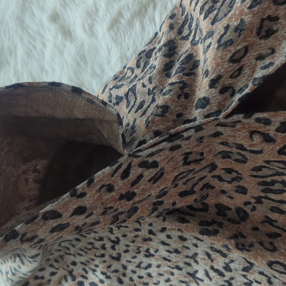 ENTRO Leopard Print Kimono ~ NWT - Picture 7 of 8